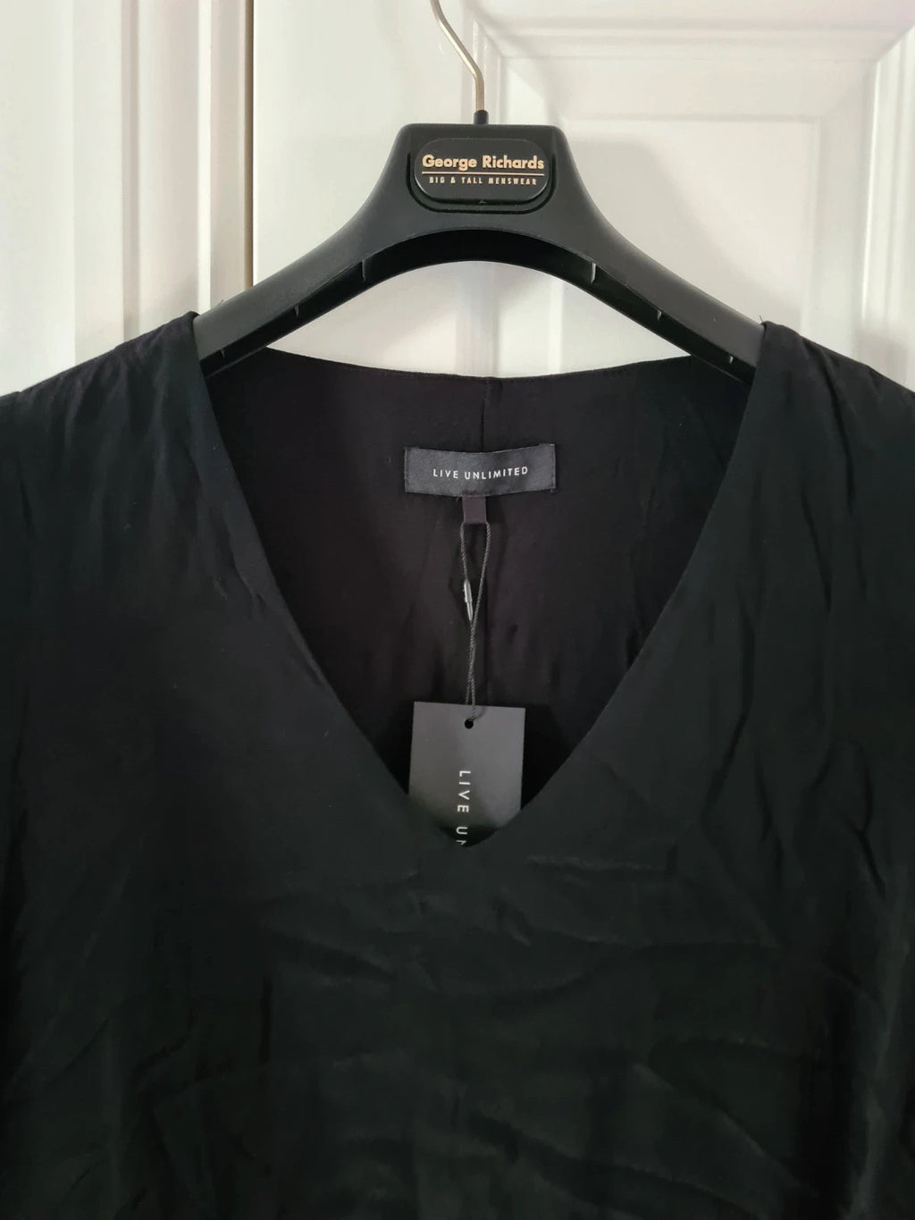 Live unlimited women viscose black sequin trim angel sleeve midi dress woven plus size 5XL/22