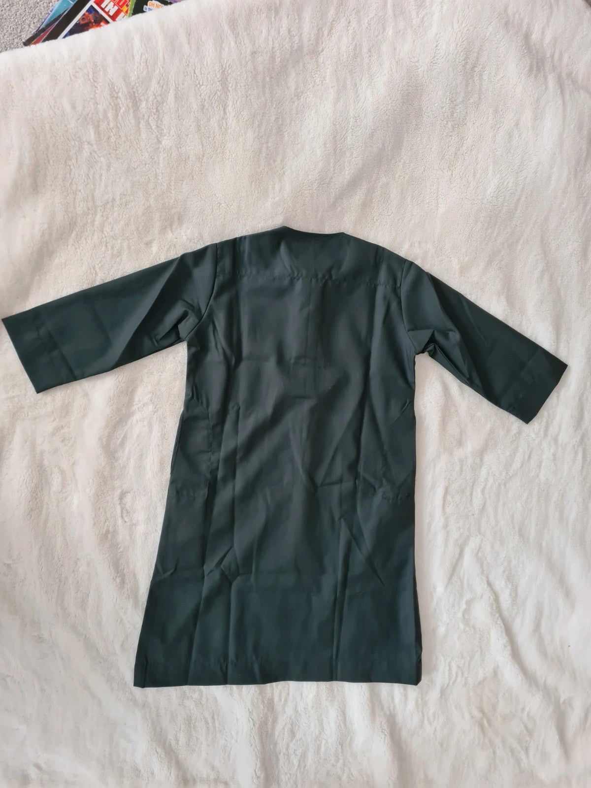 Amar boys Omani tassel thobe jubba islamic dark green timeless formal size 28