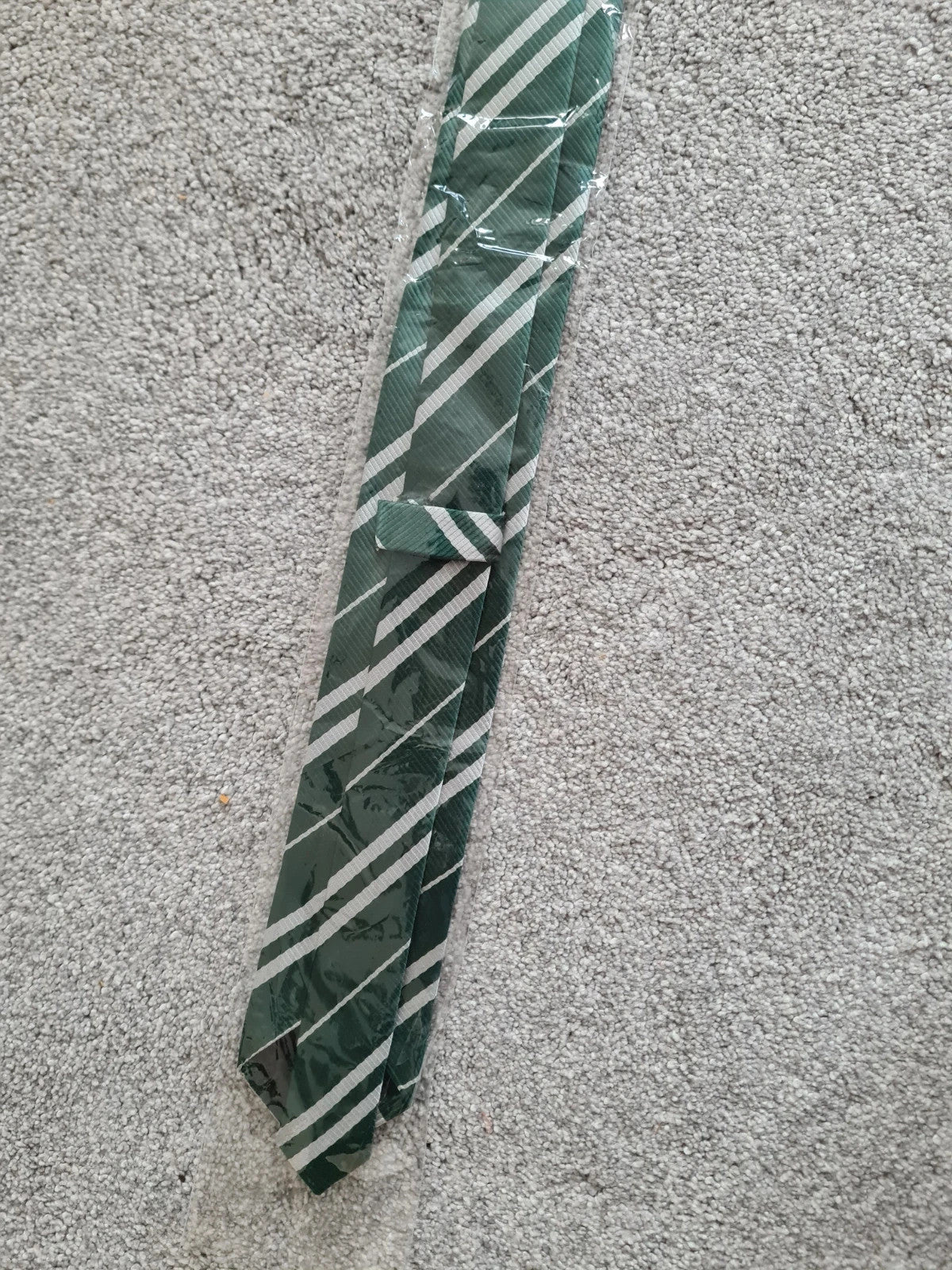No brand men classic white/green tie wizard tie for Harry Potter