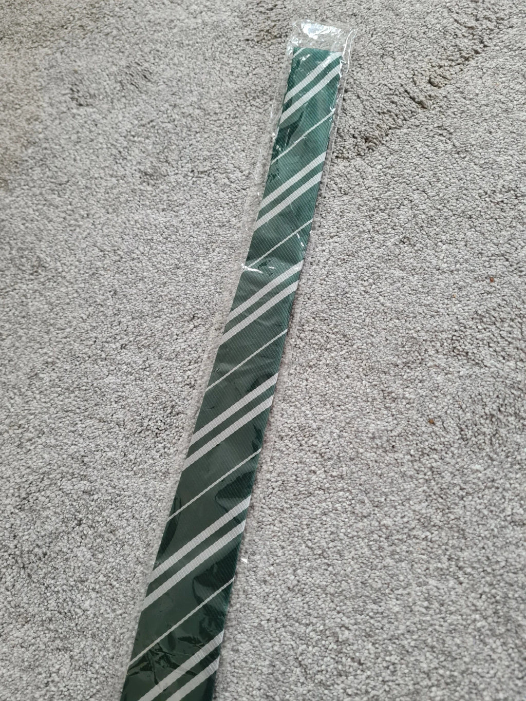 No brand men classic white/green tie wizard tie for Harry Potter