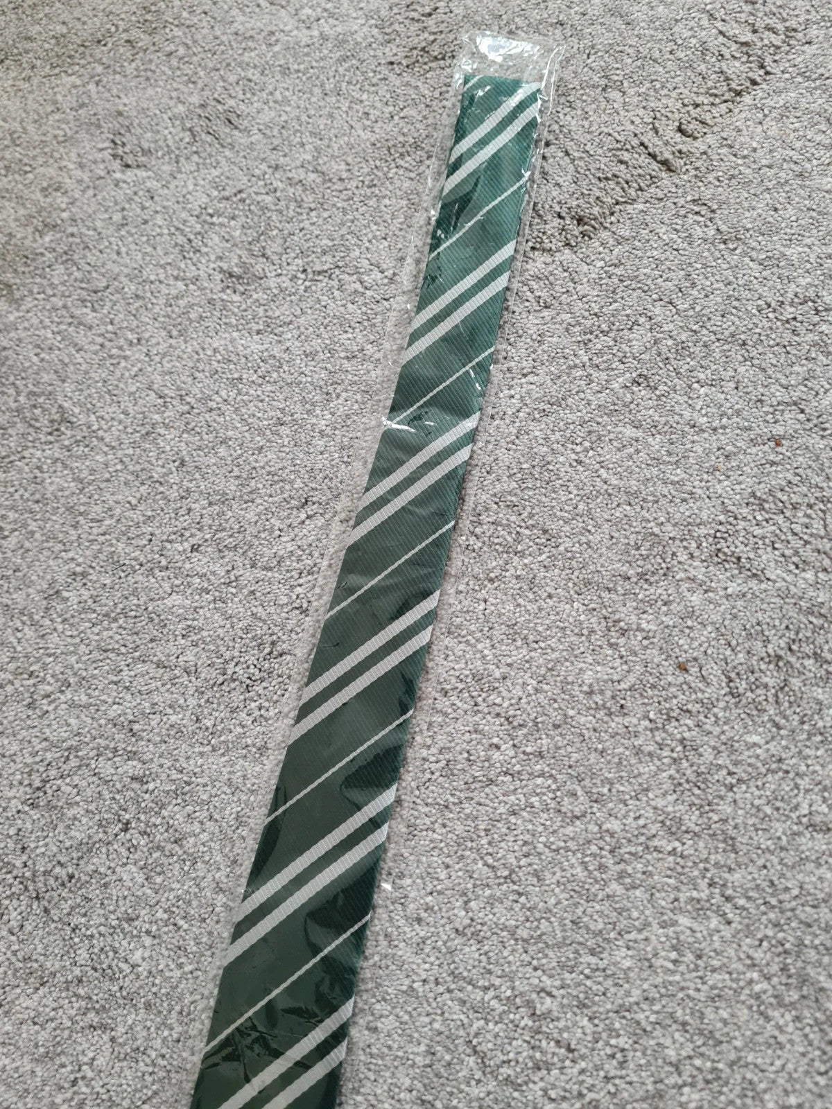 No brand men classic white/green tie wizard tie for Harry Potter