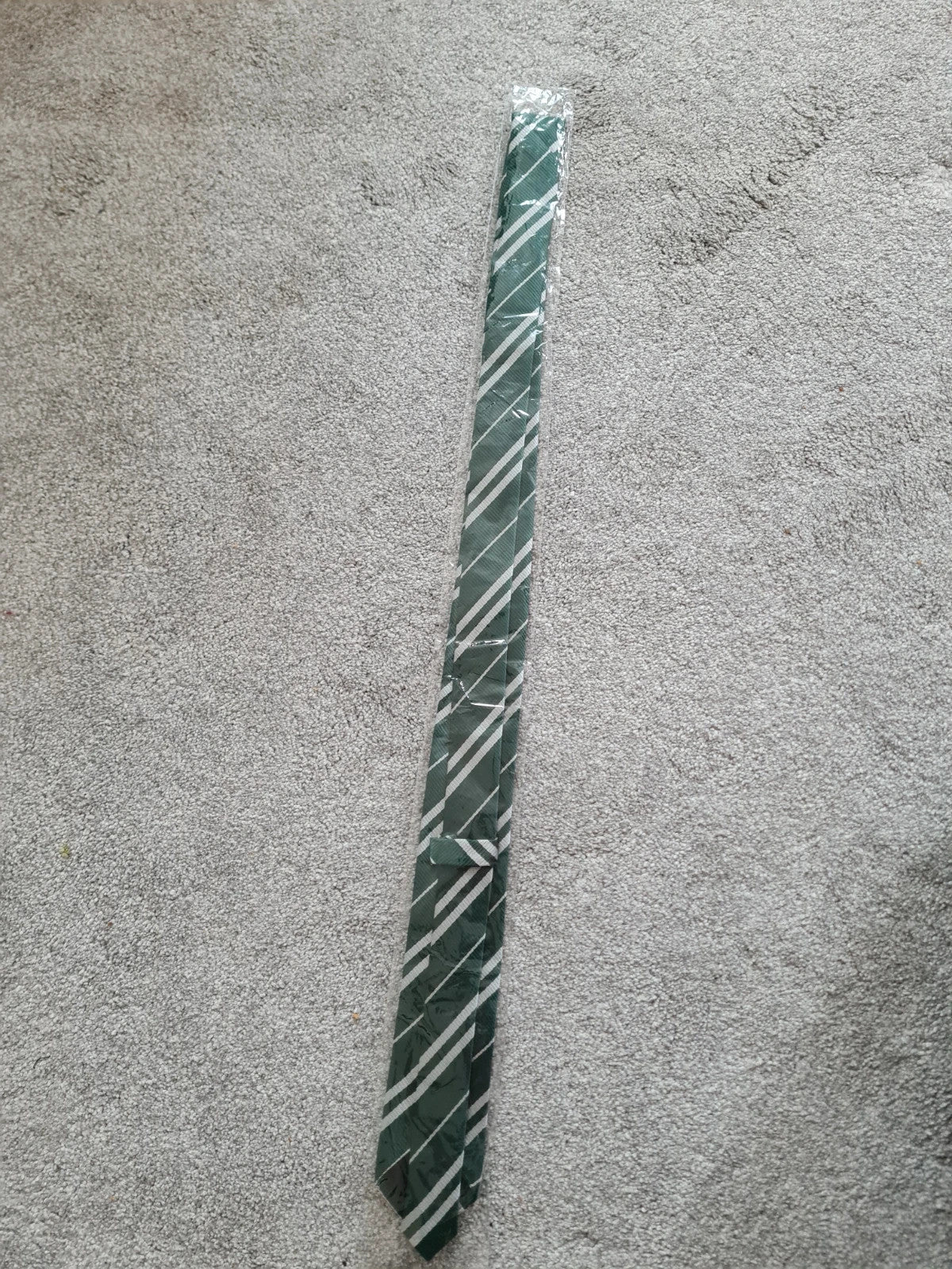 No brand men classic white/green tie wizard tie for Harry Potter