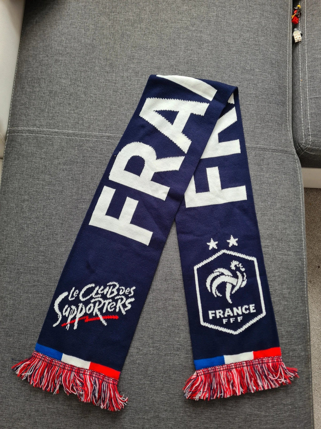 Equipe de France football Le club des supporters men official collection scarf France FFF