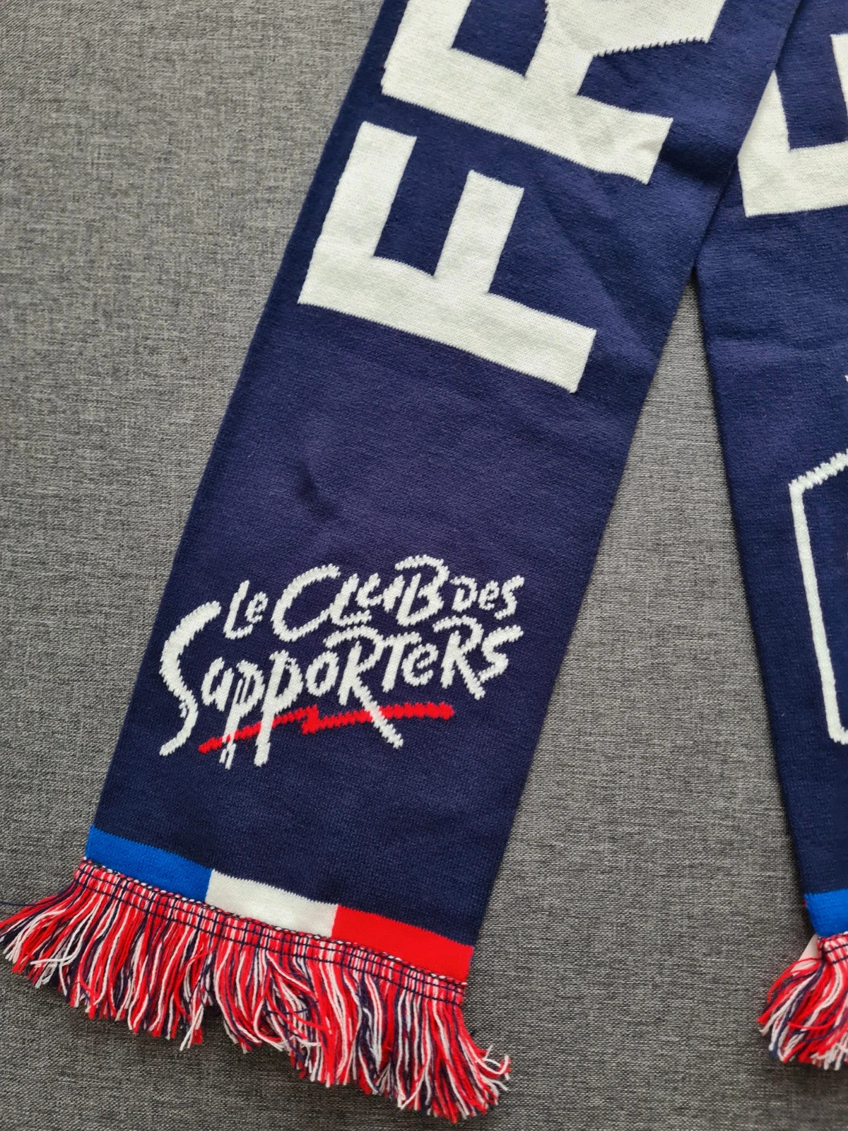 Equipe de France football Le club des supporters men official collection scarf France FFF