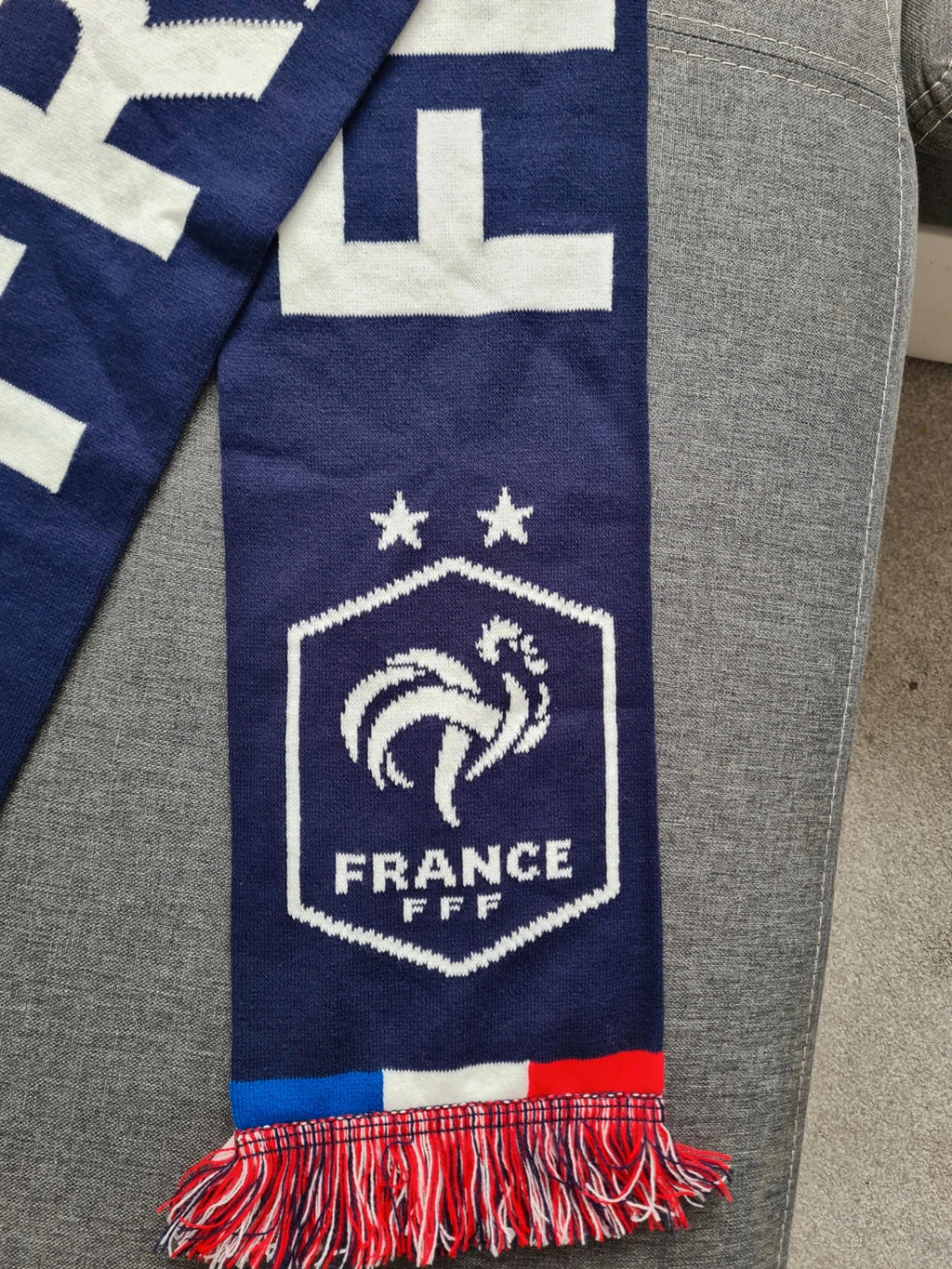 Equipe de France football Le club des supporters men official collection scarf France FFF