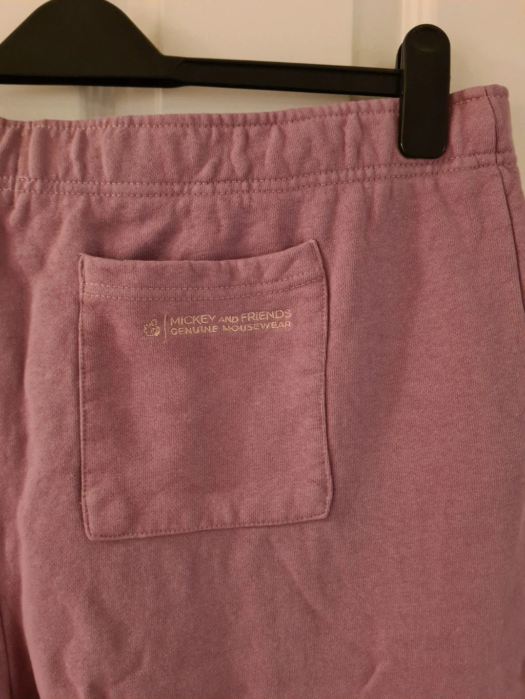 DisneyStore women purple cotton sweatpants Mickey Mouse joggers lounge casual cotton XL/14