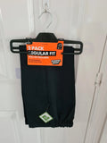 Matalan boys 9/10y pull on navy school trousers regular fit adjustable waist 2pack school uniform