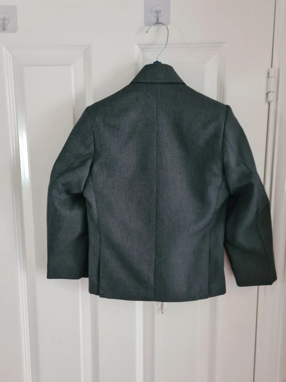 Express uniform unisex 5/6y grey CHPS blazer with logo chest 24inch BNWT