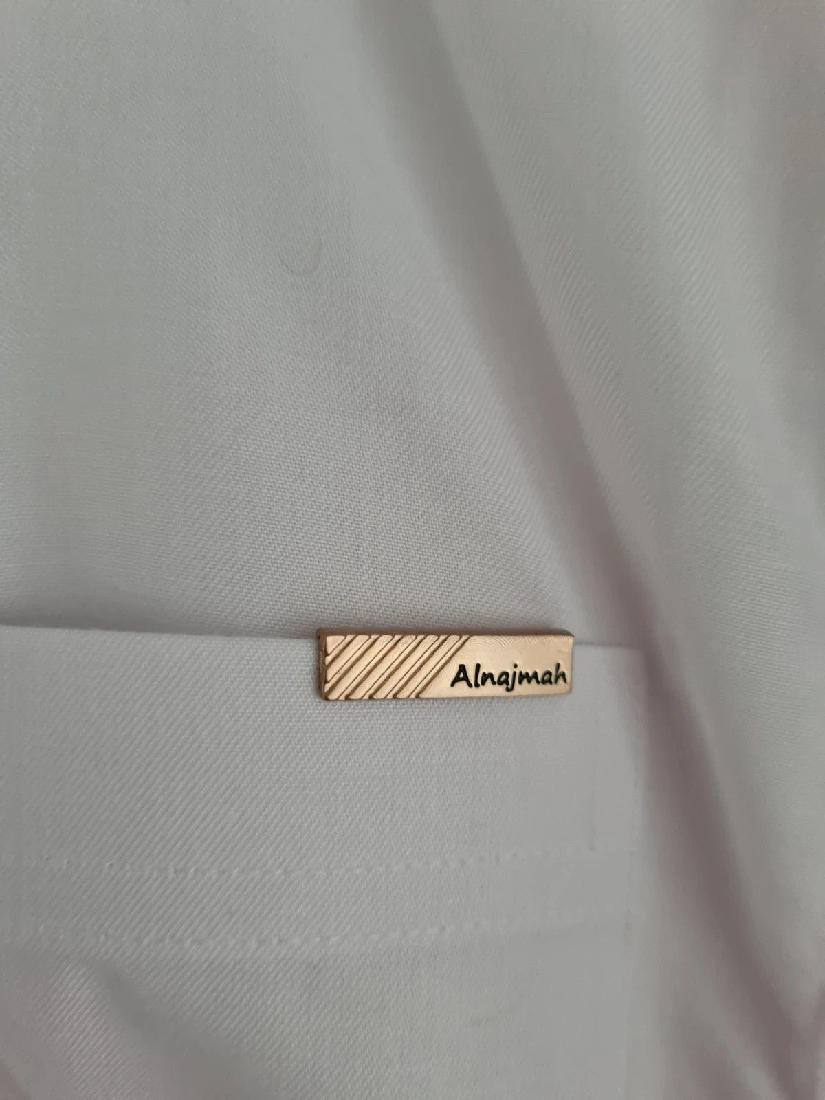 Al-najmah kids boys 5y Islamic Arab Omani white jubba thobe full length long sleeve collar neck 36"