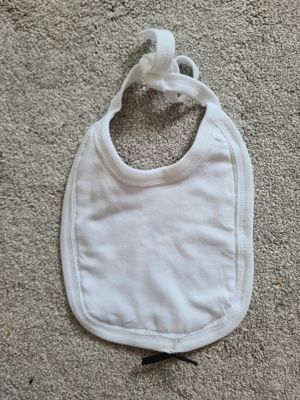 Cowboy print baby 2pcs bibs handmade multicolours drawsting soft jersey cotton