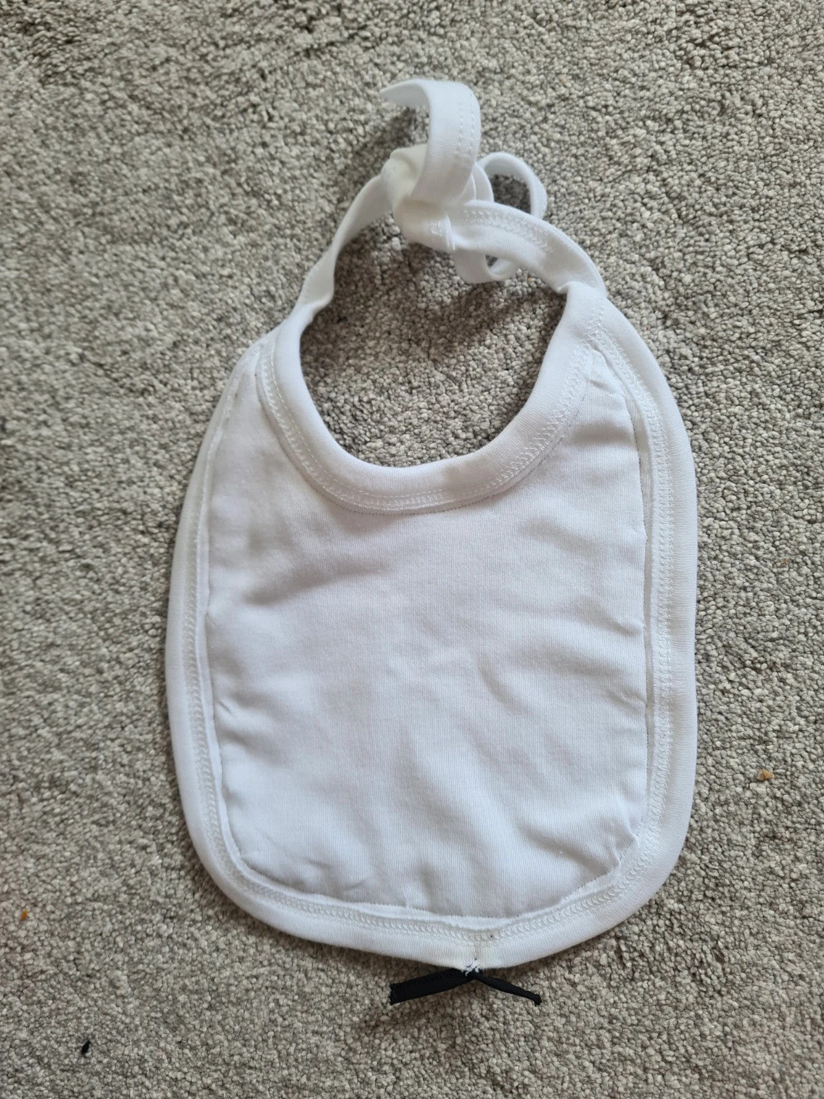 Cowboy print baby 2pcs bibs handmade multicolours drawsting soft jersey cotton