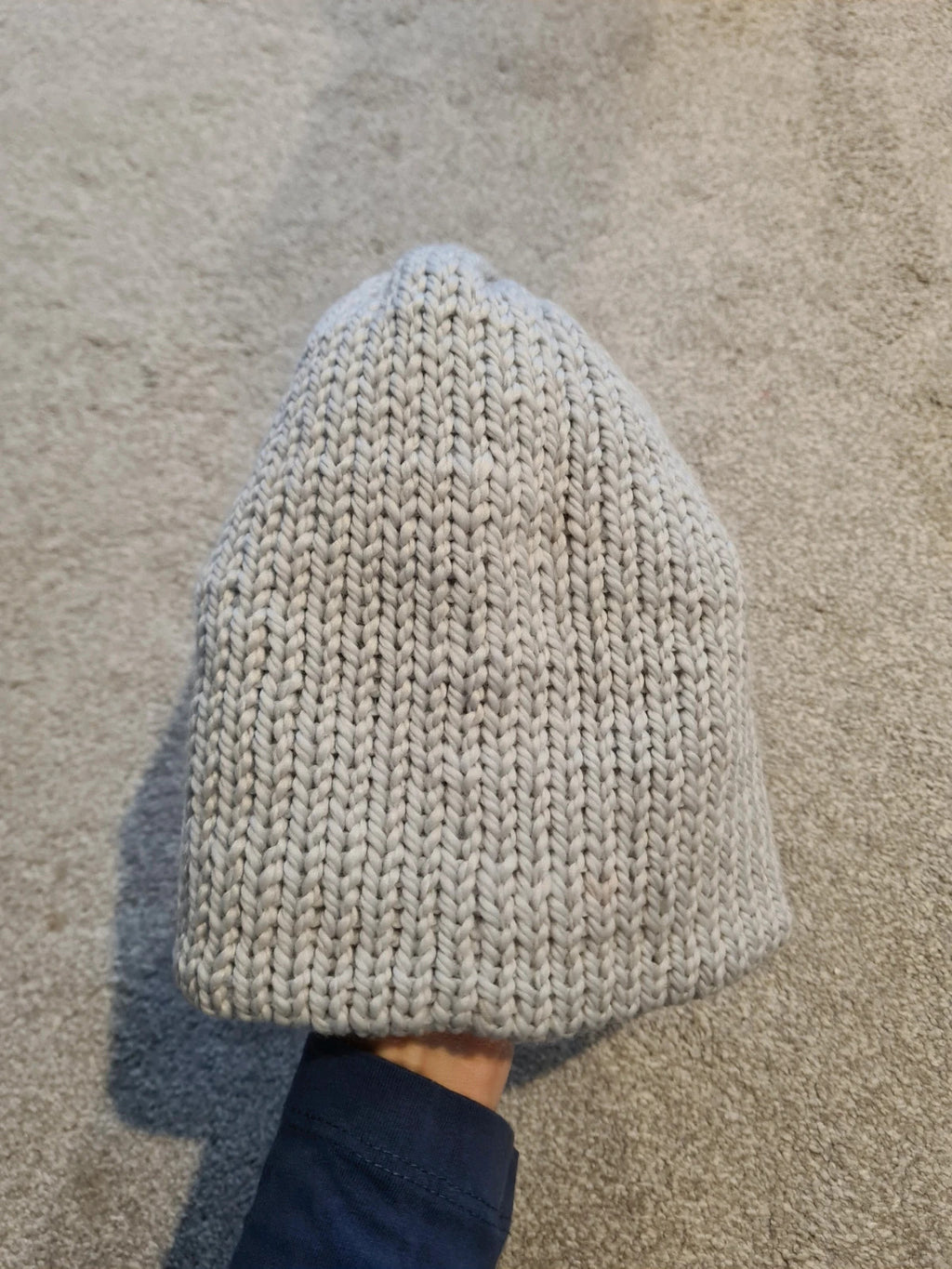 Generic unisex beanie hat knitt ribb pattern snow hat casual One size
