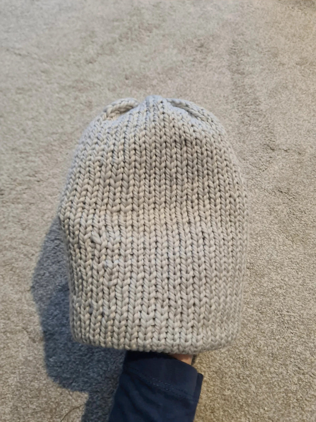 Generic unisex beanie hat knitt ribb pattern snow hat casual One size
