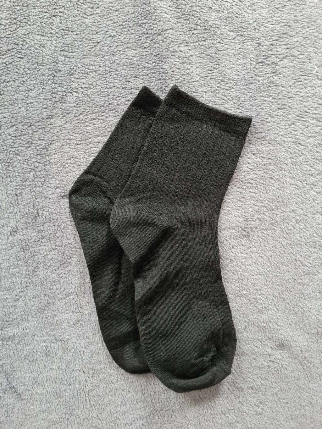 Shein junior/teen boys/girls black school socks 10pairs ribbed casual comfy UK2-6/EUR35-39