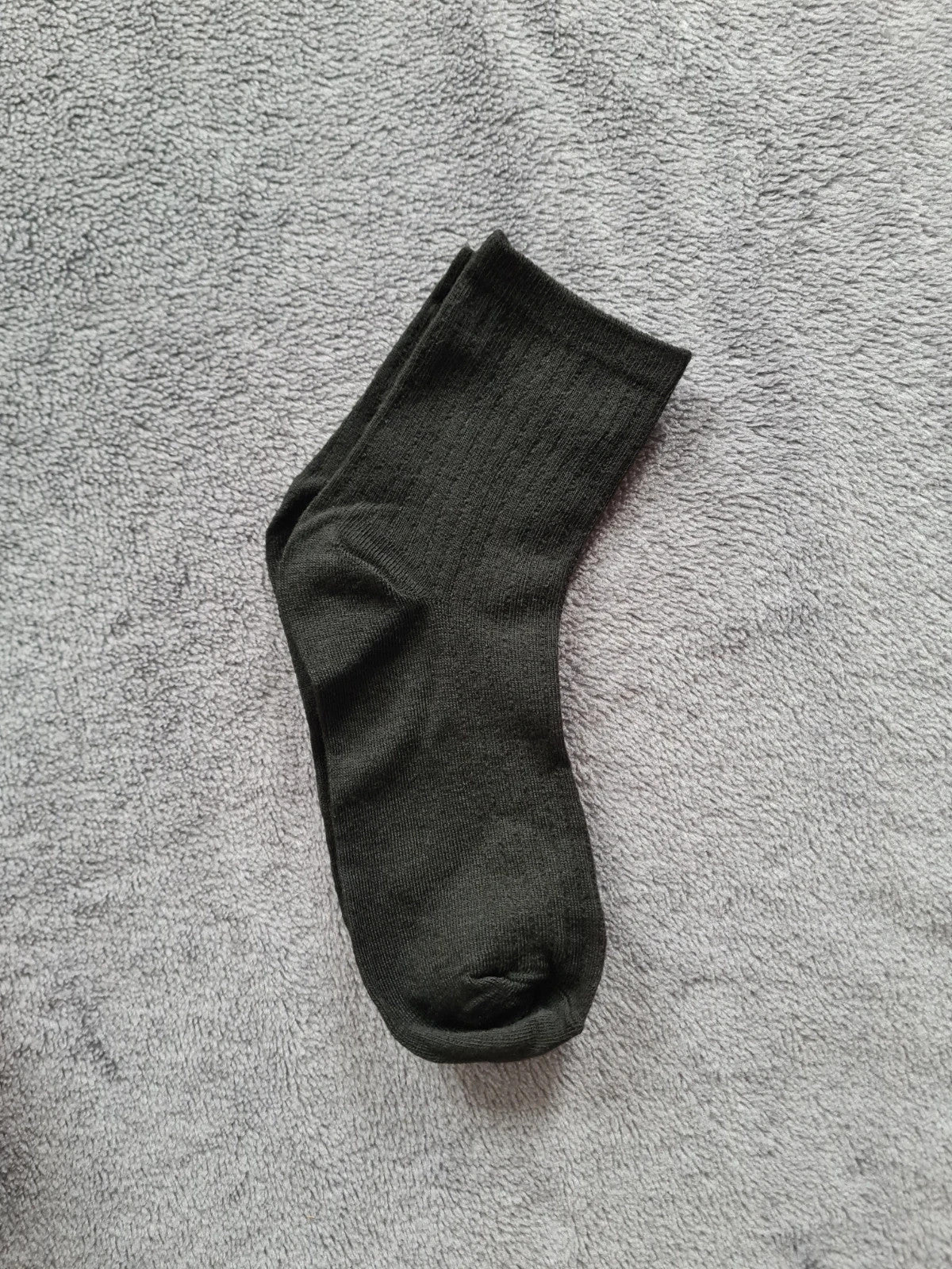Shein junior/teen boys/girls black school socks 10pairs ribbed casual comfy UK2-6/EUR35-39