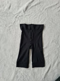 Generic women black anti-chafing shorts high waist shaping panties underwear shapewear S/M