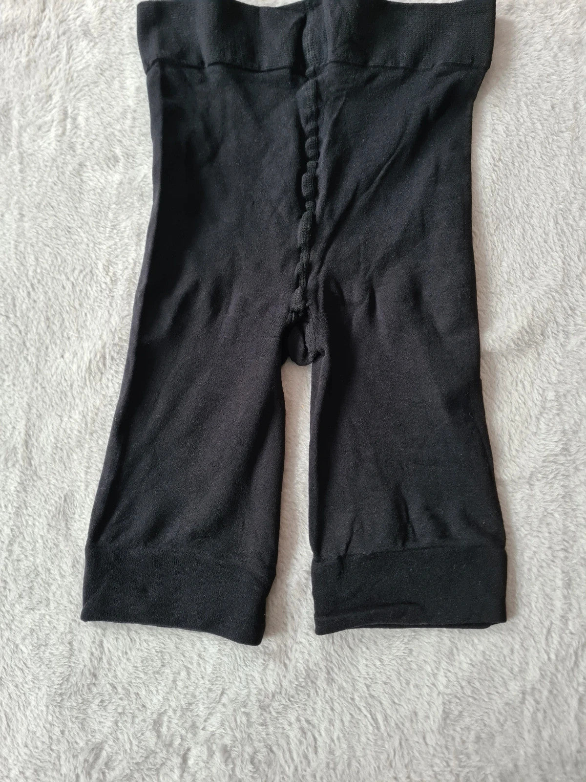Generic women black anti-chafing shorts high waist shaping panties underwear shapewear S/M