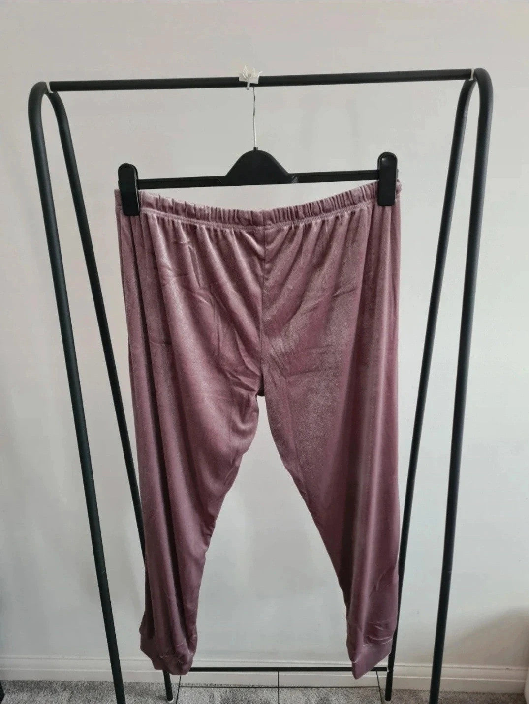 Snugglo women pyjamas set velour hoodie pants nightwear loungewear purple soft cosy 2XL-3XL/UK16-18