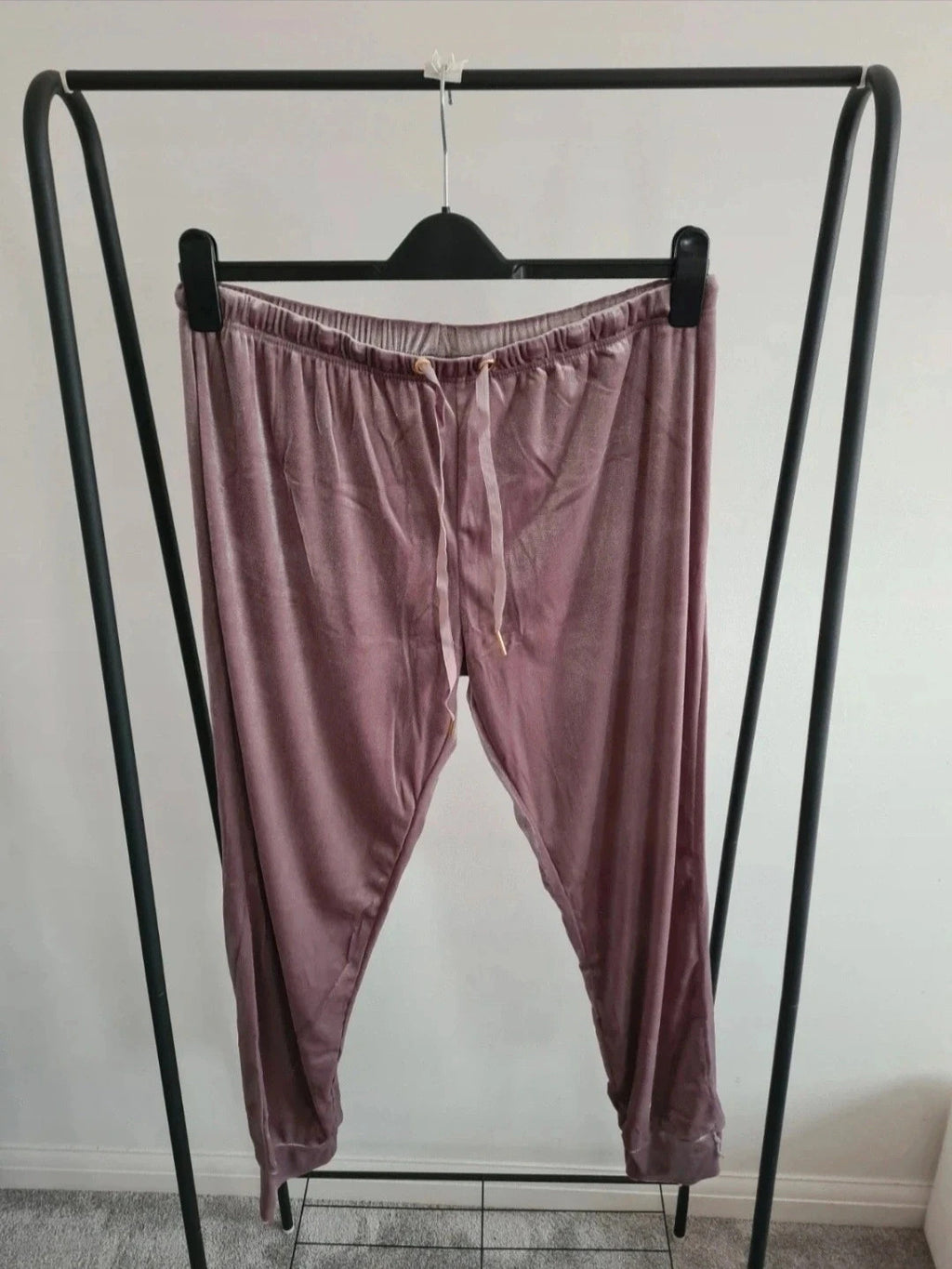 Snugglo women pyjamas set velour hoodie pants nightwear loungewear purple soft cosy 2XL-3XL/UK16-18