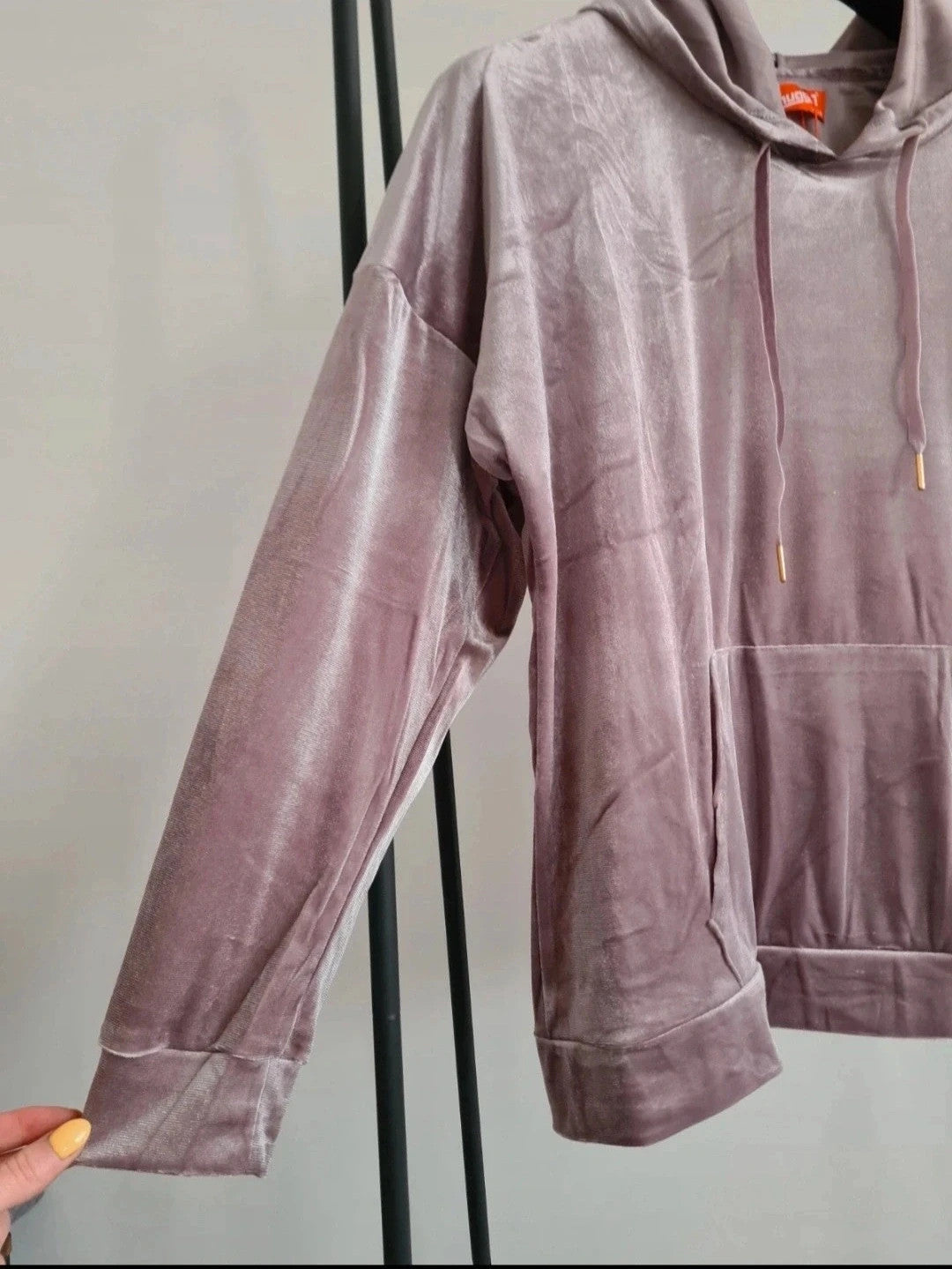 Snugglo women pyjamas set velour hoodie pants nightwear loungewear purple soft cosy 2XL-3XL/UK16-18