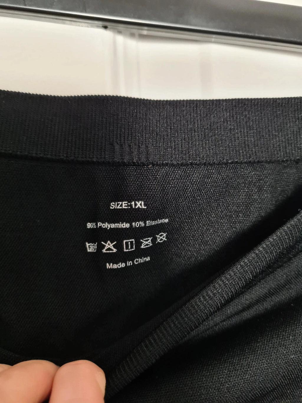 Shein women solid black colour leggings/thick tights without toes coverage casual XL/14