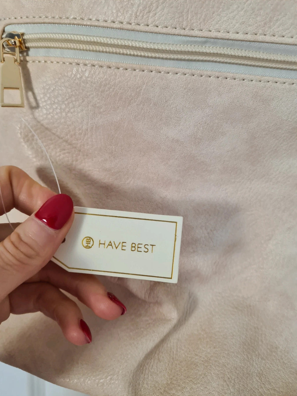 Have Best women large designer  bag faux leather shoulder handbag shopping smart hobo zipper cream