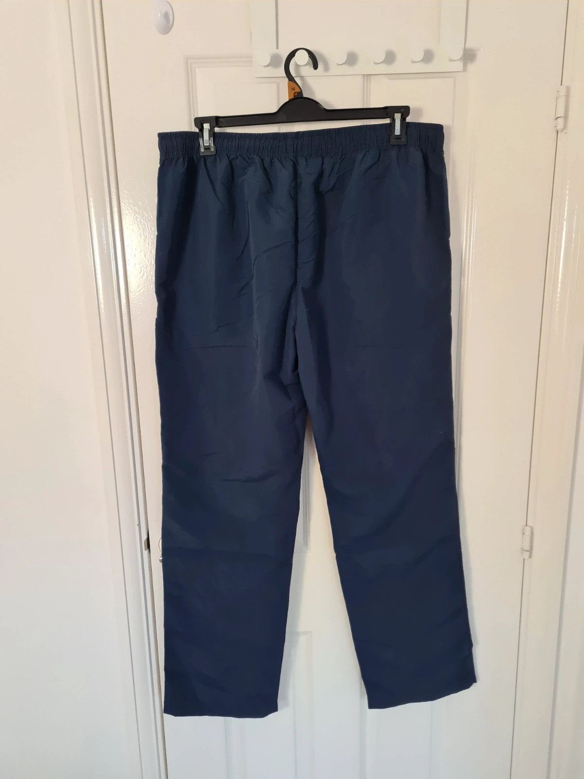 Atlas for men navy joggers style trousers elastic waist straight leg lightweight sport activewear XL