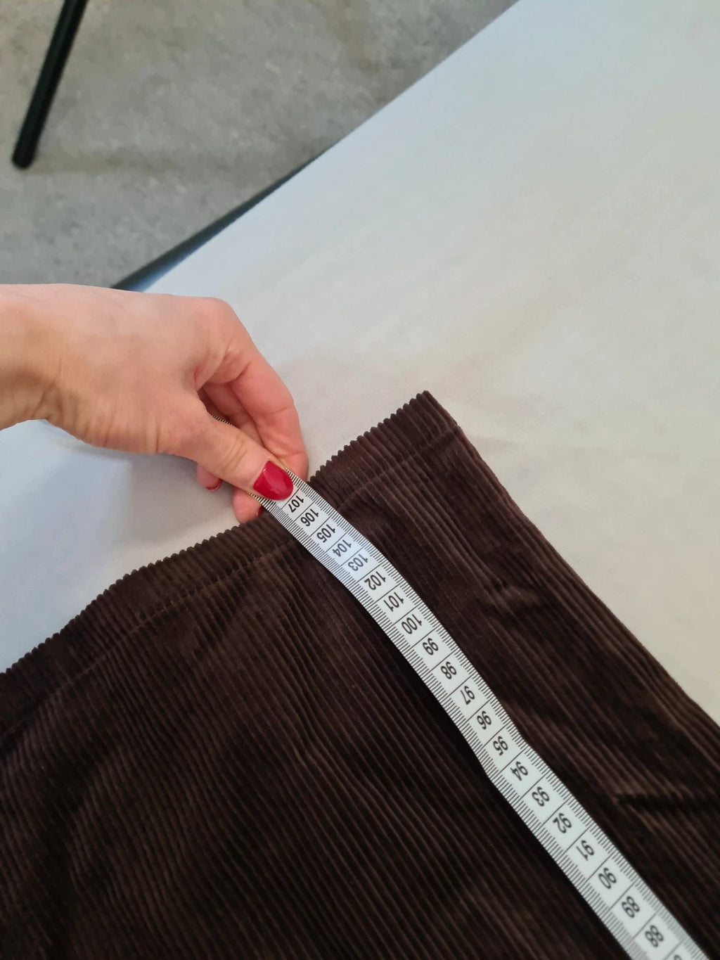 BoohooMan brown baggy carpenter varsity badge trousers cotton pockets straight wide leg W32/M