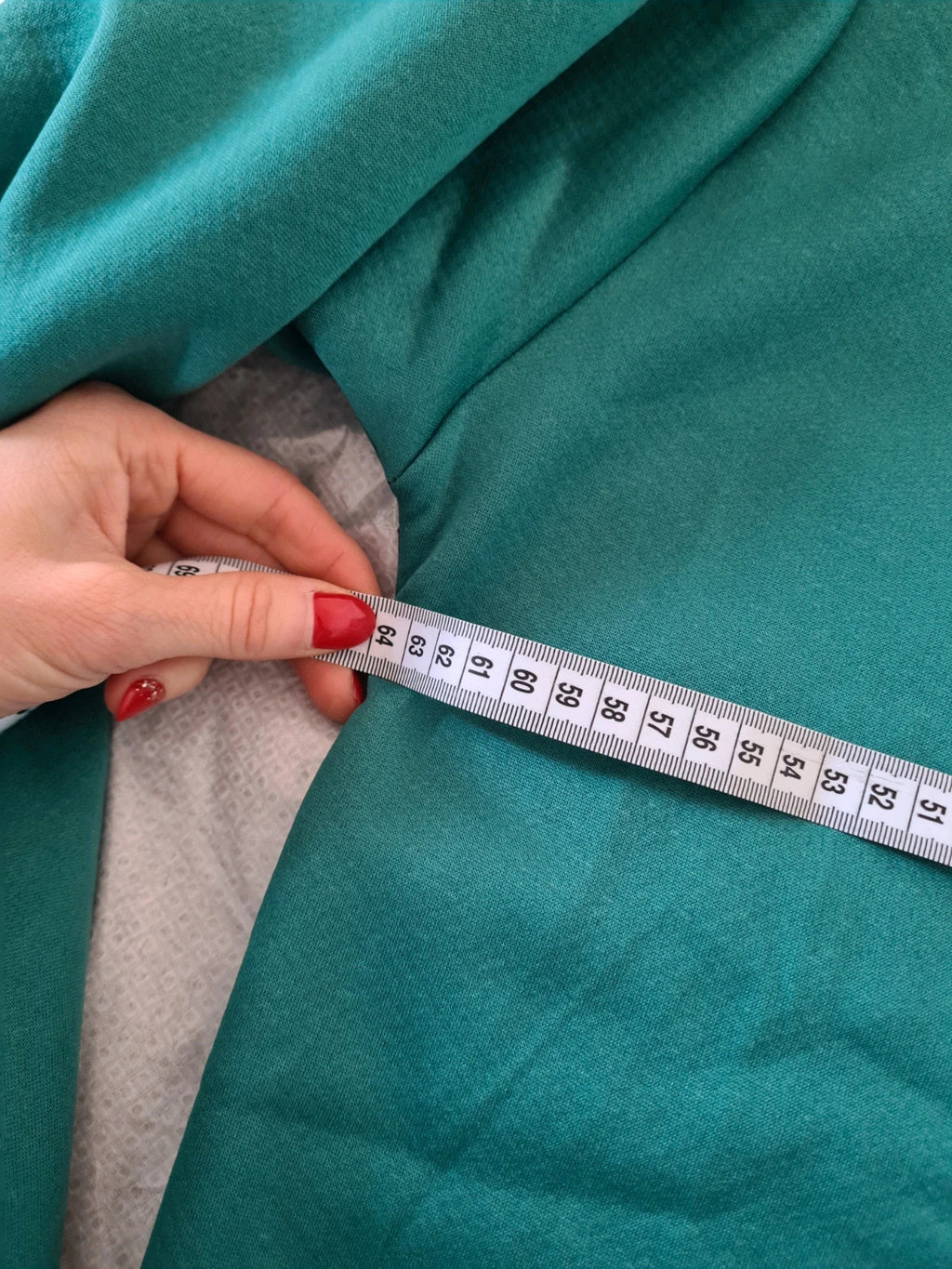 Fashion unisex green heavyweight jumper fleece lining crew neck pullover warm soft L/XL-12/14