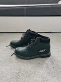 Generic men black snow boots ankle lightweight insulated sherpa lined trekking walking 7/41