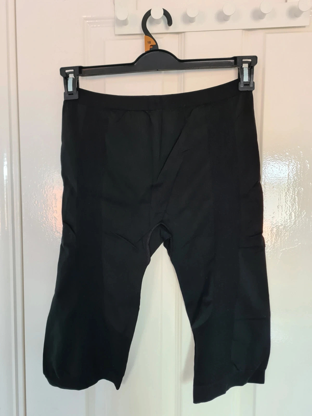 Generic activewear set short sleeve top/T-shirt shorts women co-ord running cycling black L/12