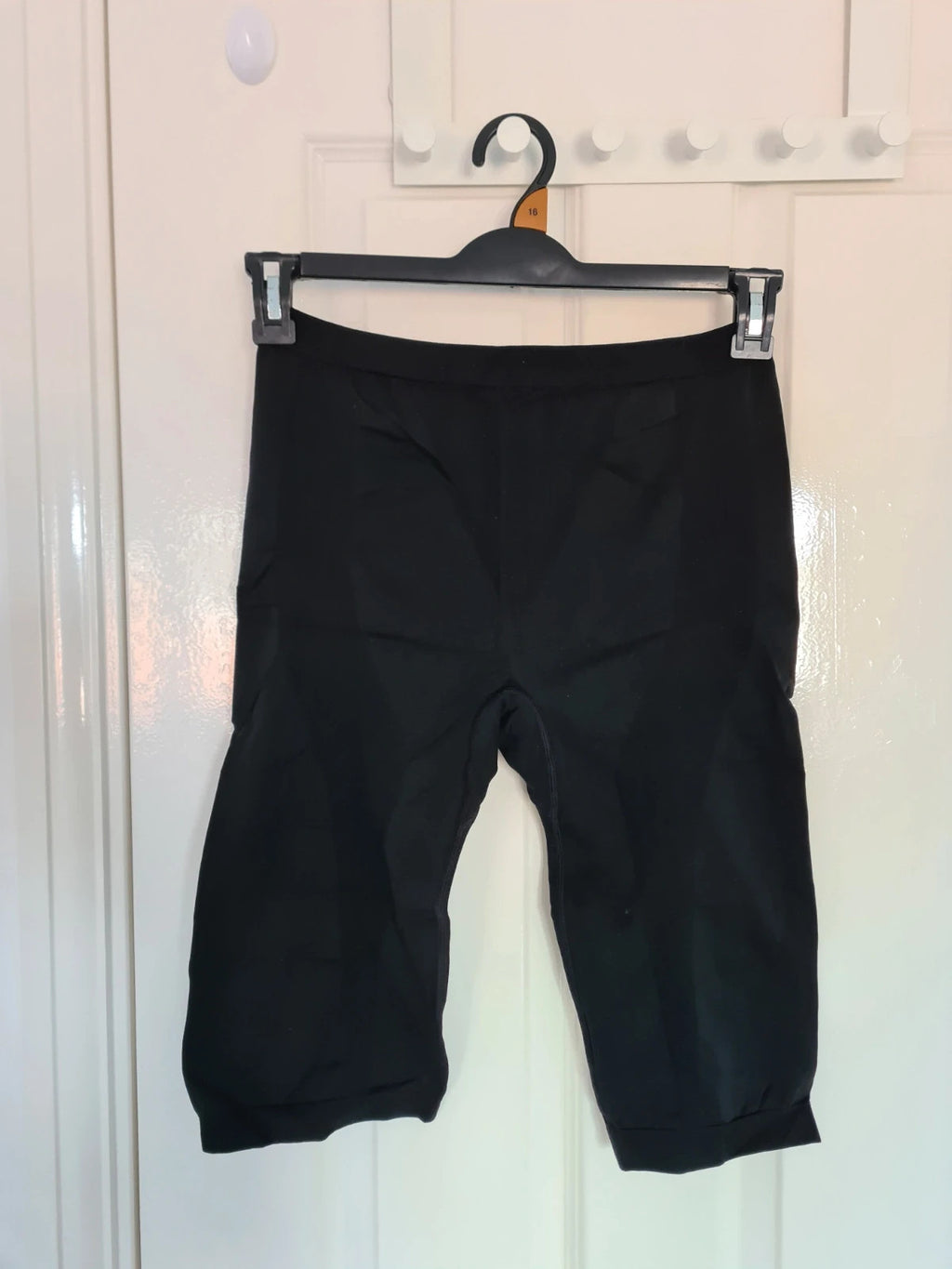 Generic activewear set short sleeve top/T-shirt shorts women co-ord running cycling black L/12
