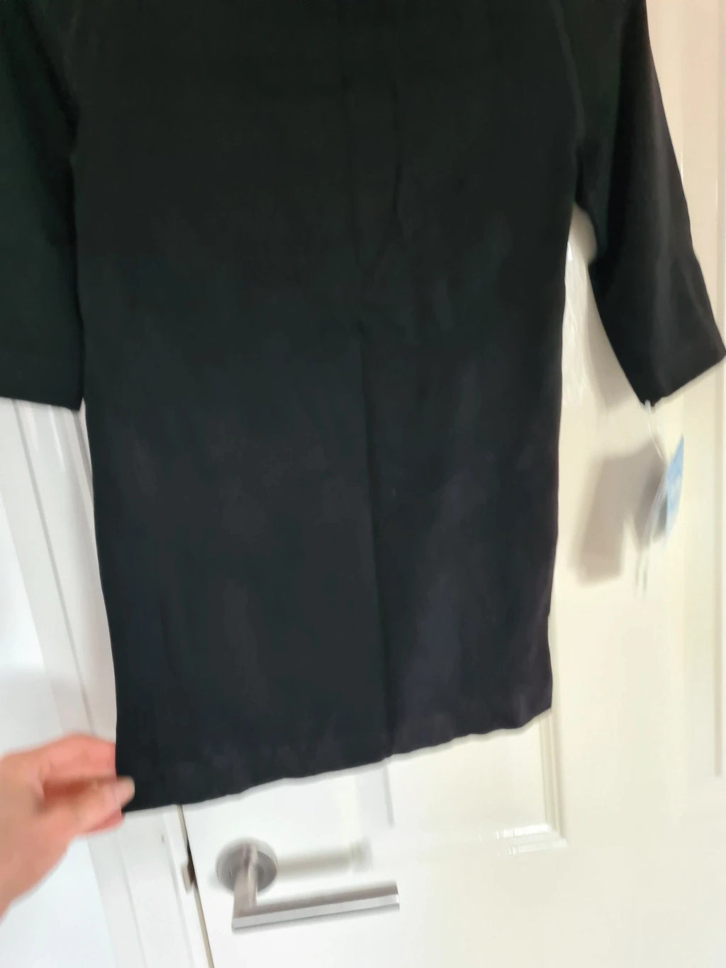 Generic activewear set short sleeve top/T-shirt shorts women co-ord running cycling black S/8