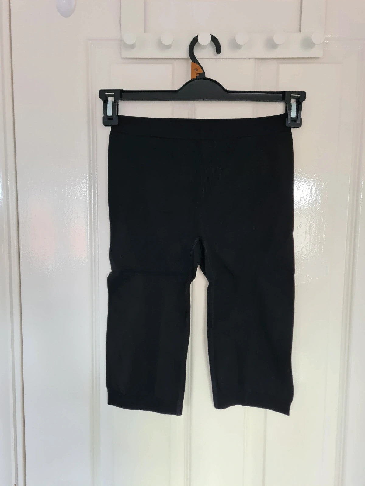 Generic activewear set short sleeve top/T-shirt shorts women co-ord running cycling black S/8
