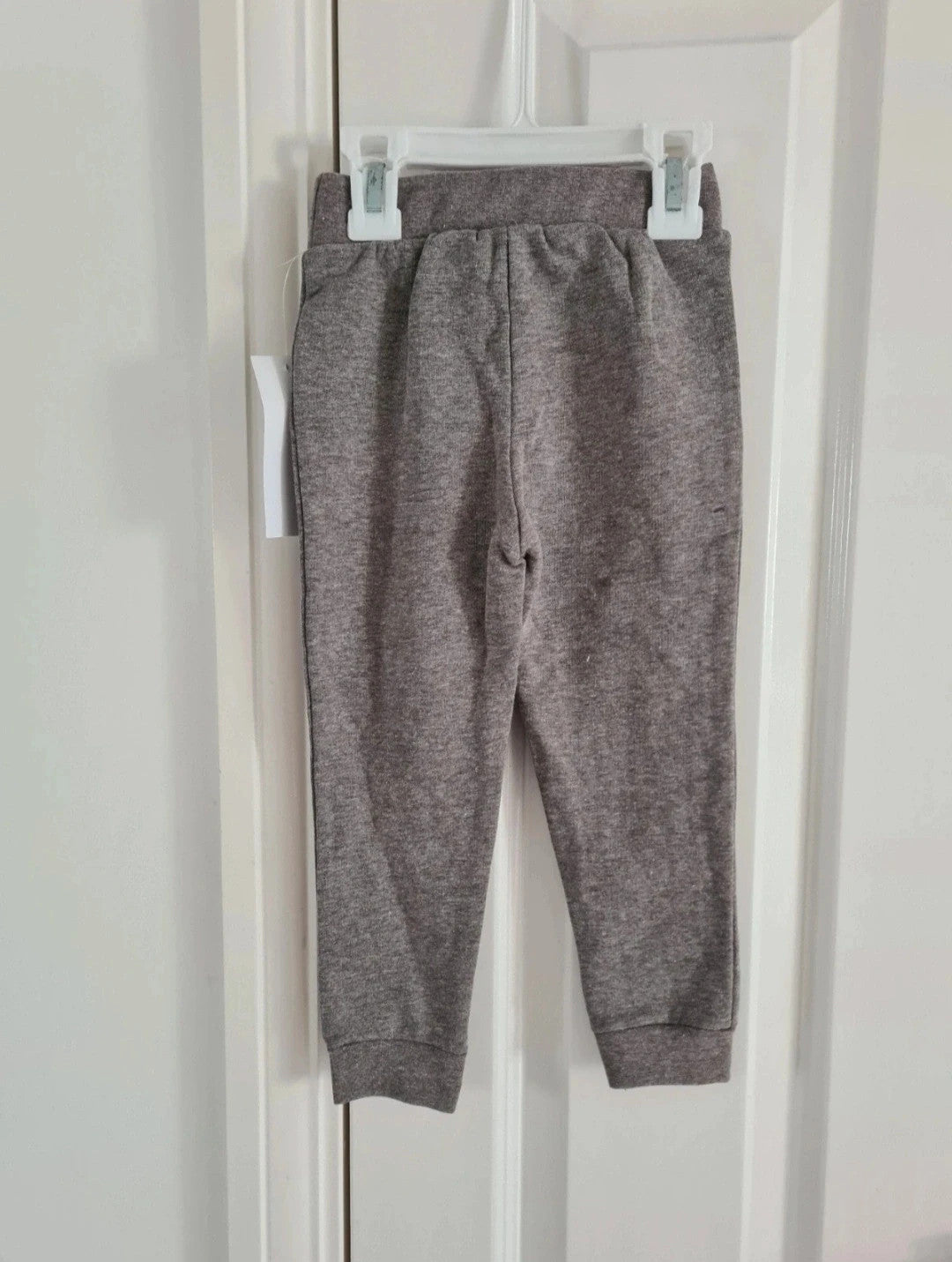 Reebok baby girls 2y set short sleeve bodysuit long top joggers/trousers cotton pink/white/grey 3pcs