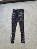 Disney women Star Wars black leggings galaxy light speed elastic waistband slim fit casual XS/6