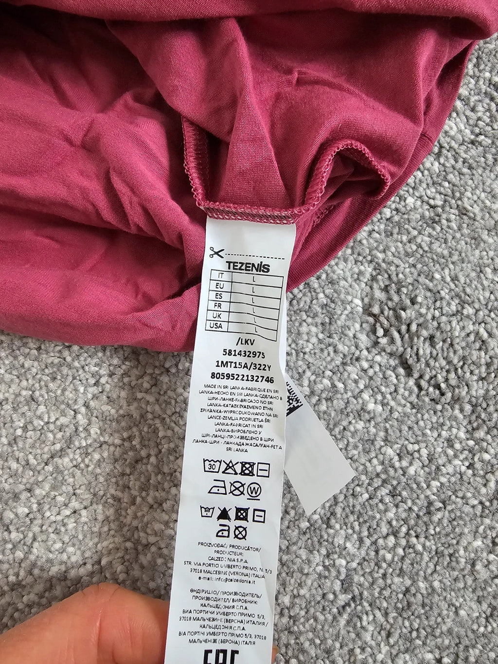 Tenezis sleeveless cotton stretch camisole top women round neck straps casual pink L/12