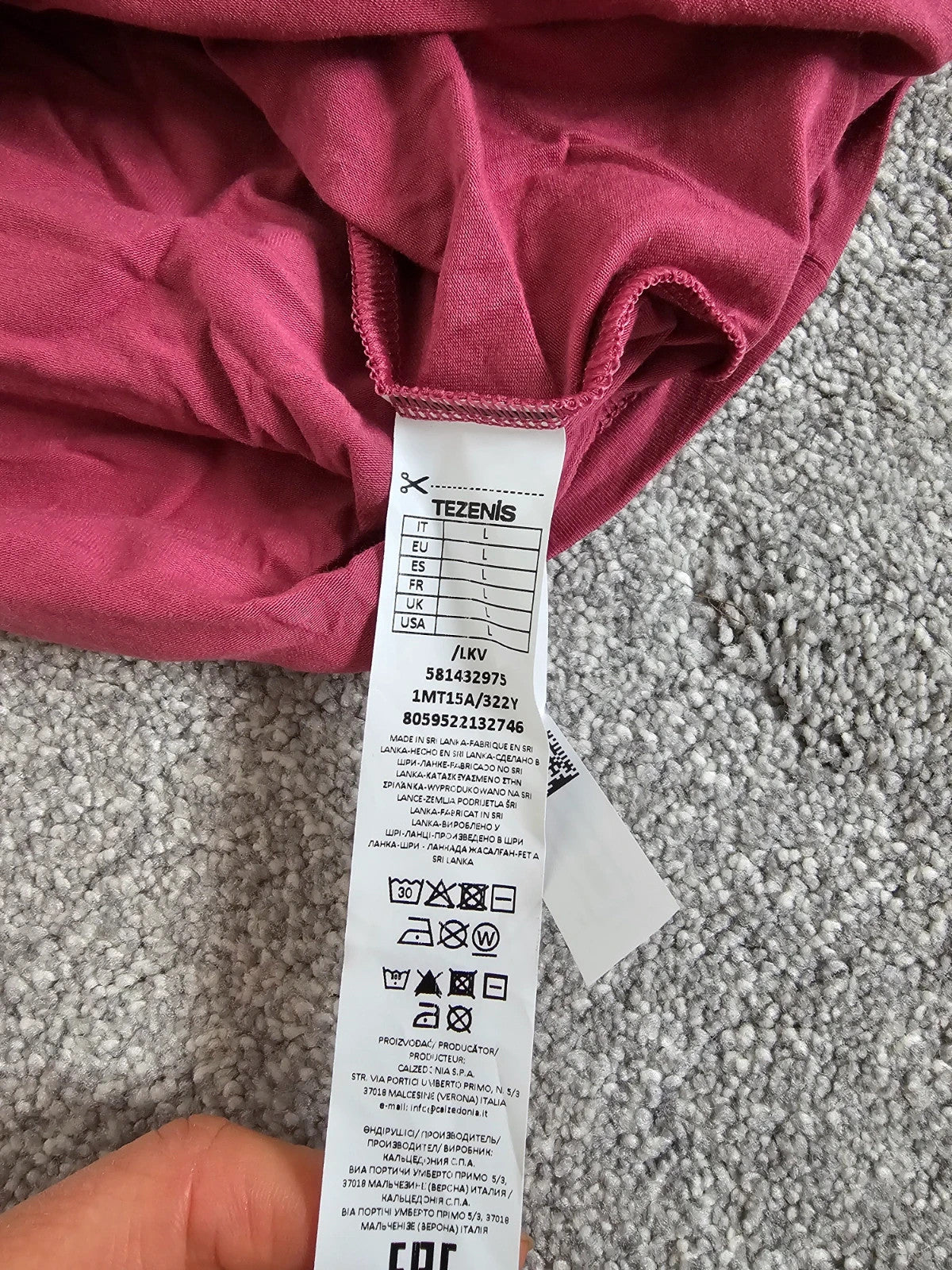 Tenezis sleeveless cotton stretch camisole top women round neck straps casual pink L/12