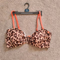 Regatta Aceana III bikini top leopard women UPF50+ swimwear brown/beige plus size 3XL/18