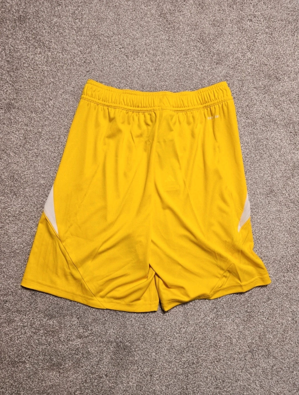 Adidas tiro 24 football shorts lightweight aeroready active sport shorts yellow/black unisex S