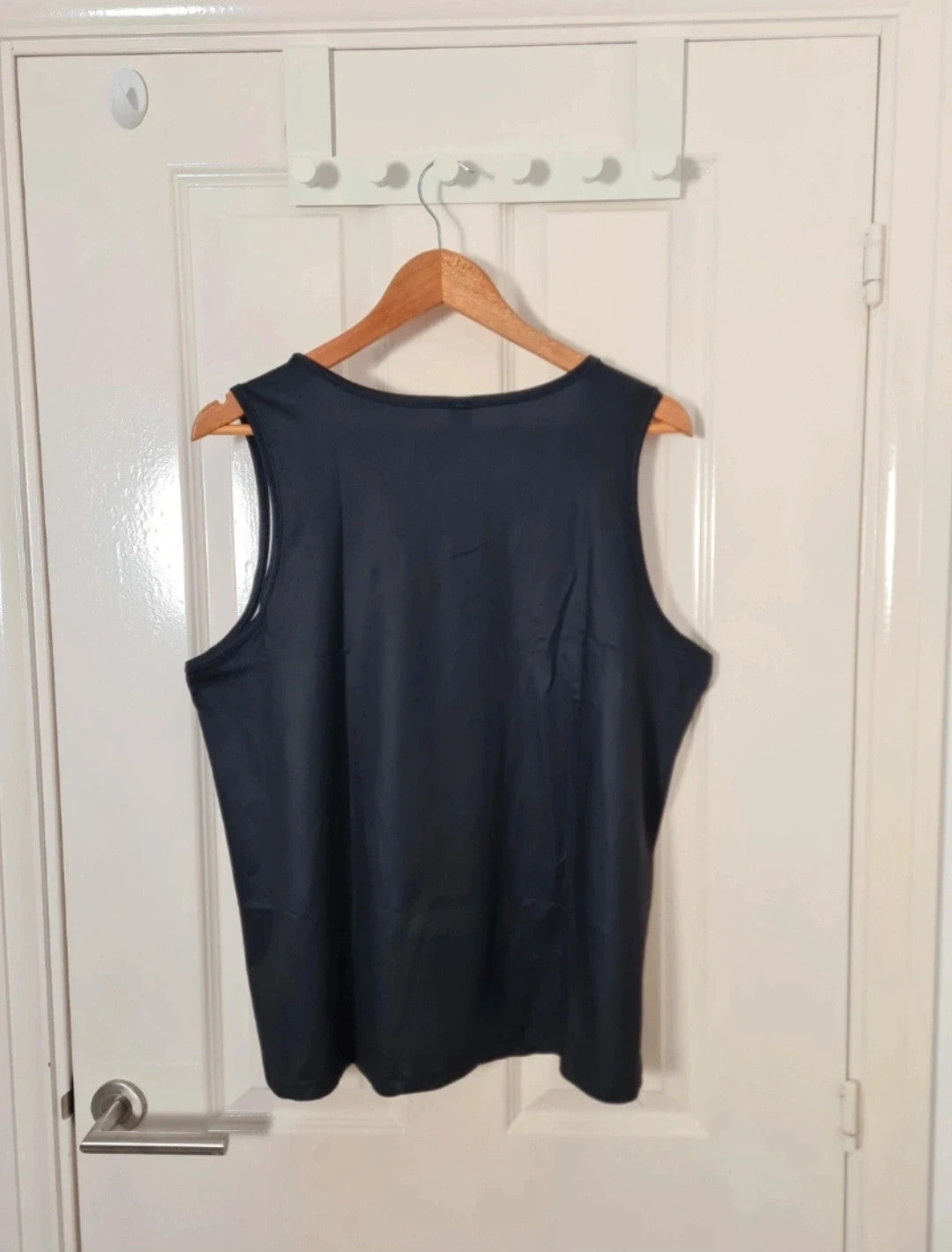 Shein curve tank top sleeveless T-shirt letter print women vest top plus size black/white 3XL/18