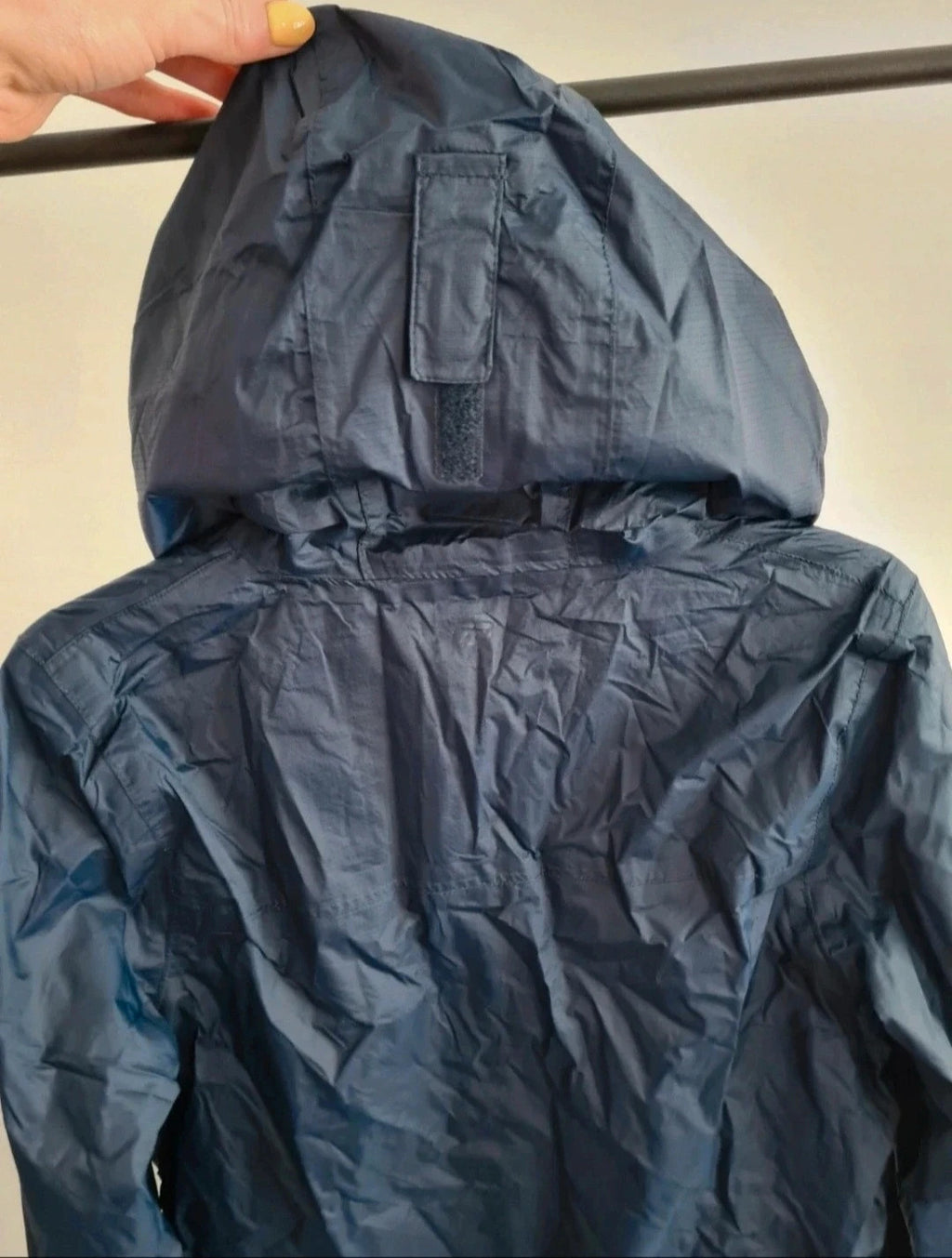 Mountain Warehouse teen 13y torrent kids waterproof lightweight jacket hood dark blue