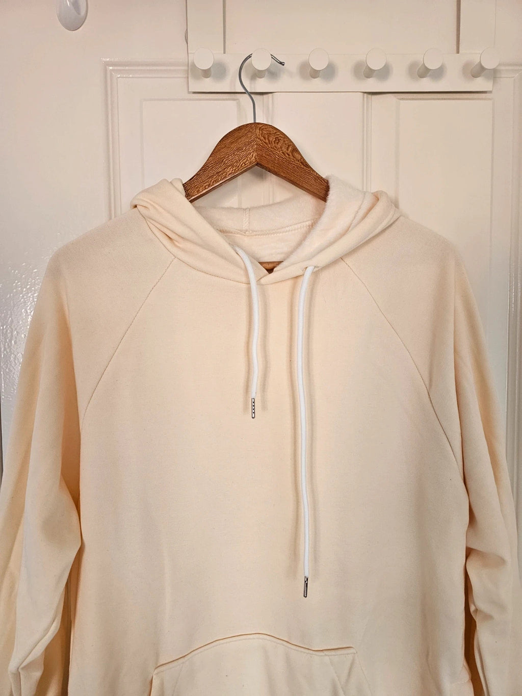 The Warmy women oversized hoodie dress blanket fleece inside cotton yellow L/12