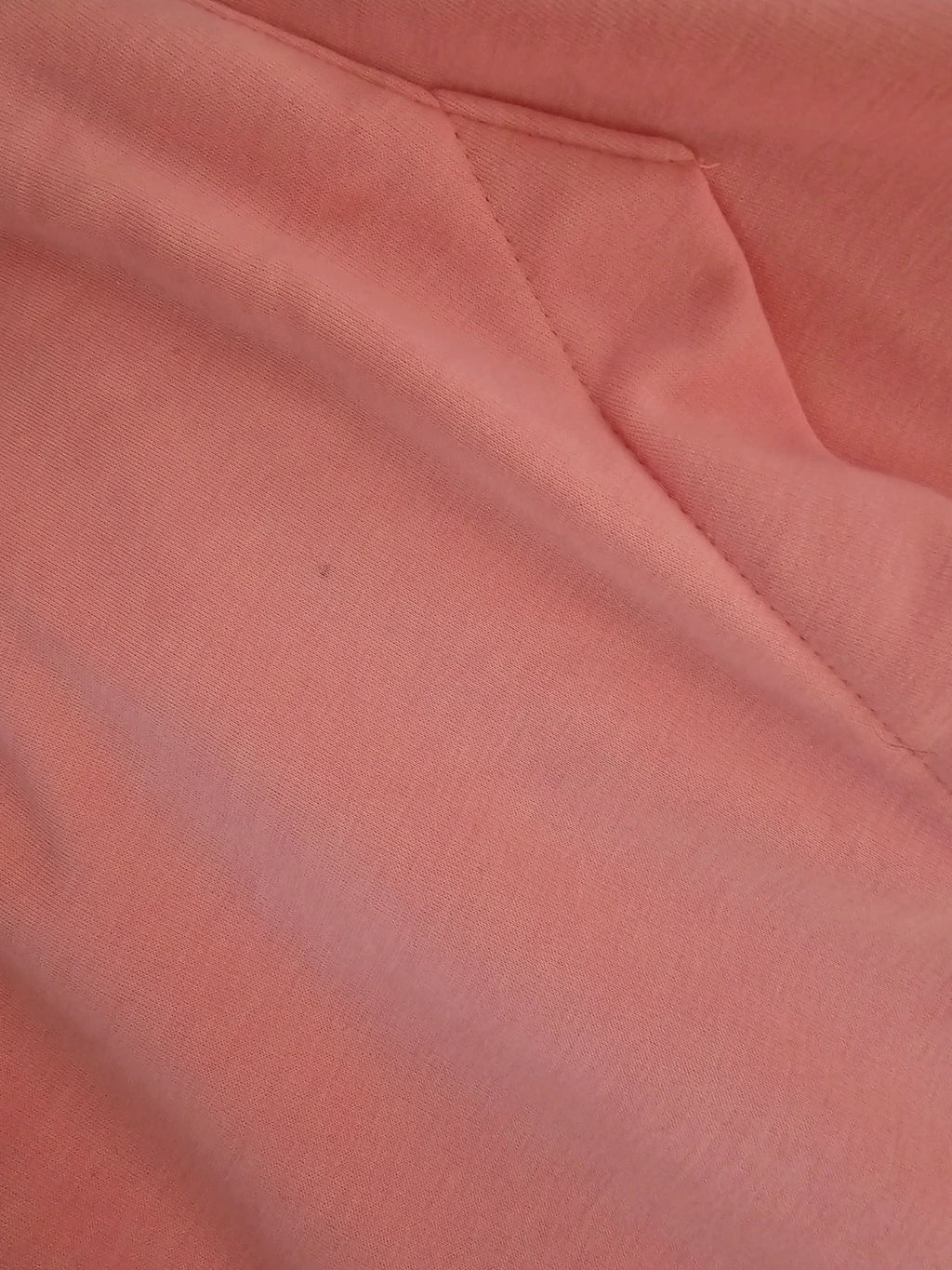 The Warmy women oversized hoodie dress blanket fleece inside cotton pink XL/14