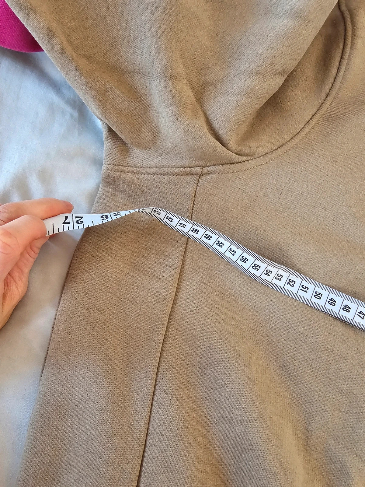 Jacamo men quarters zipper high neck jumper cotton blend pullover casual beige 2XL