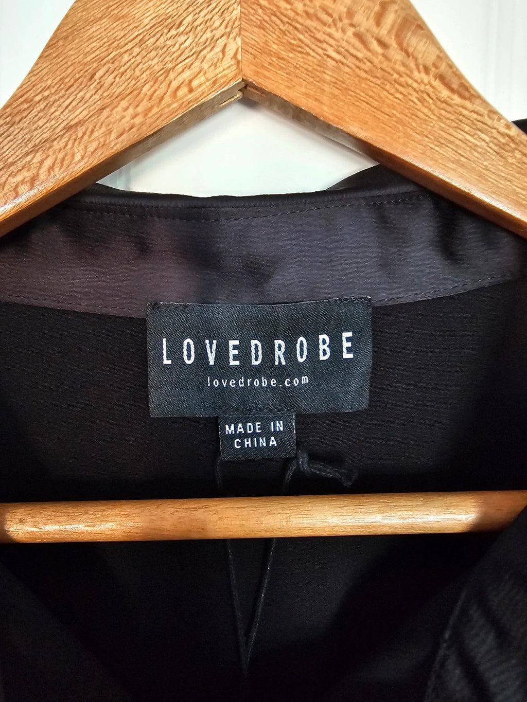 Lovedrobe women feather cuffs satin shirt long sleeve button-up work party blousevblack UK26