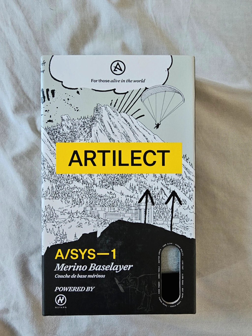 Artilect women merino base layer darkhorse 185 zoned 1/4 zip top long sleeve slate/storm blue XS/6