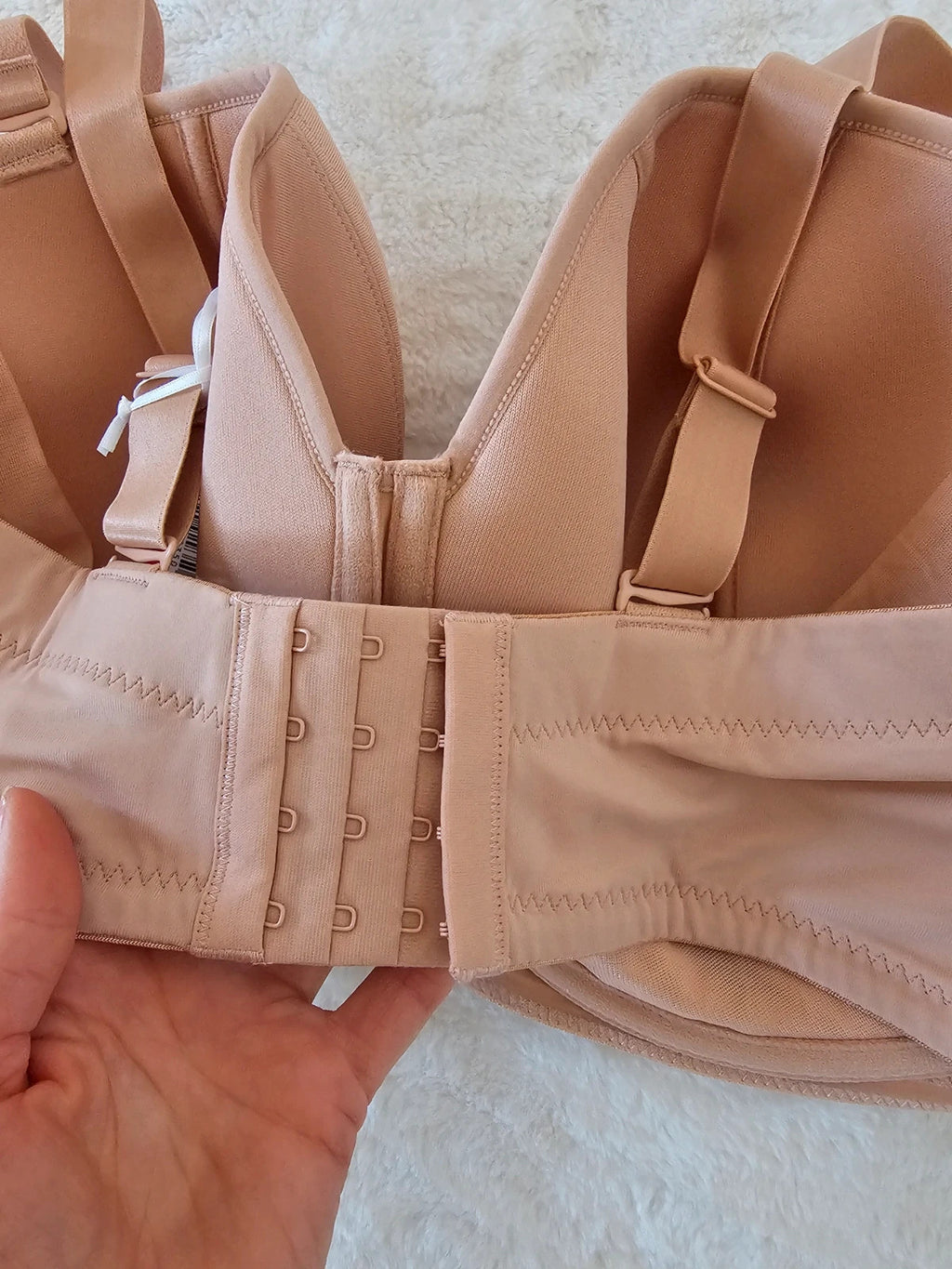 Curvy Kate women luxe strapless multiway bra padded underwire latte/beige UK40GG/EU90J