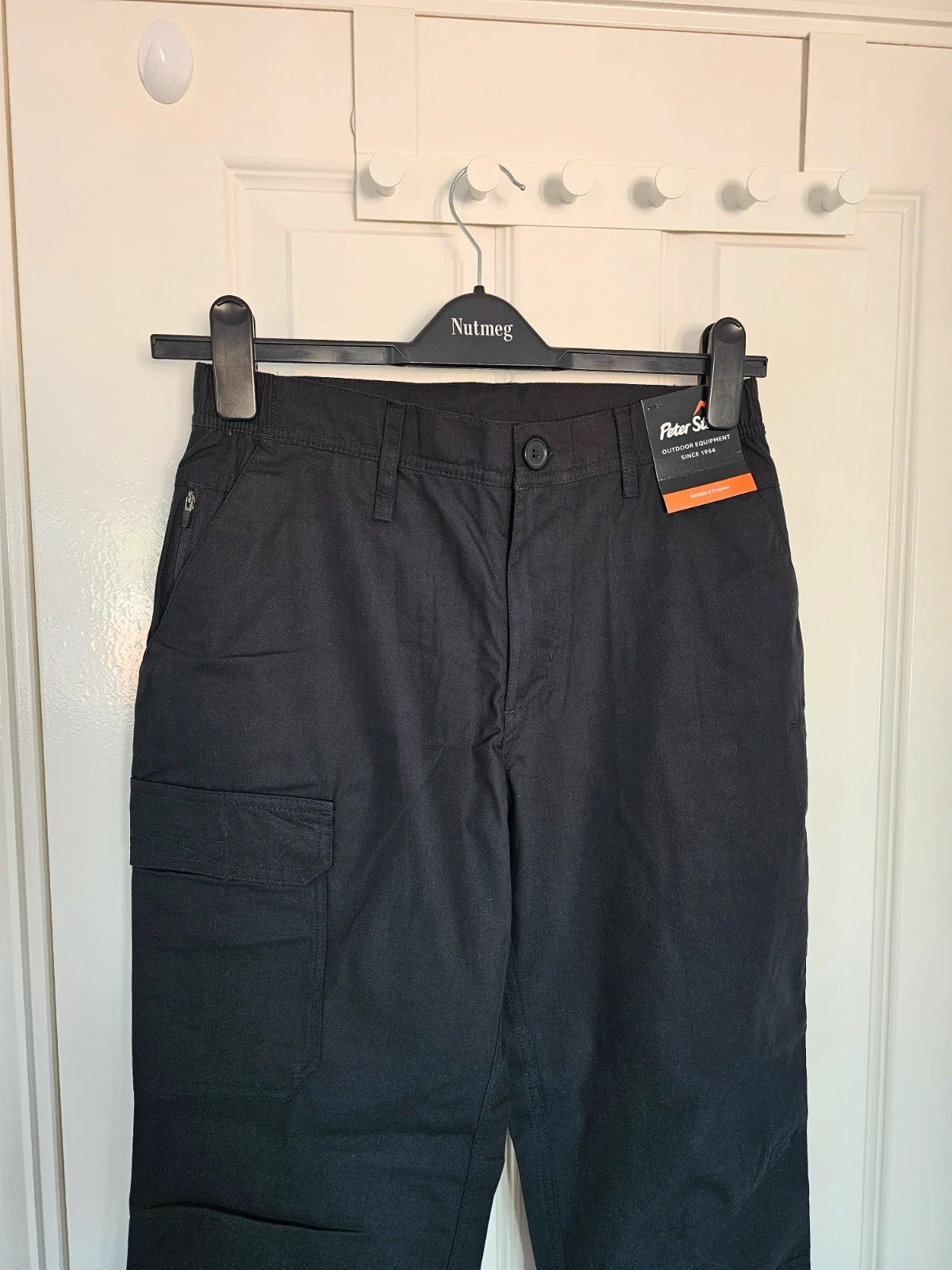 Peter Storm men Ramble II trousers outdoor trekking active water resistant black S/30L