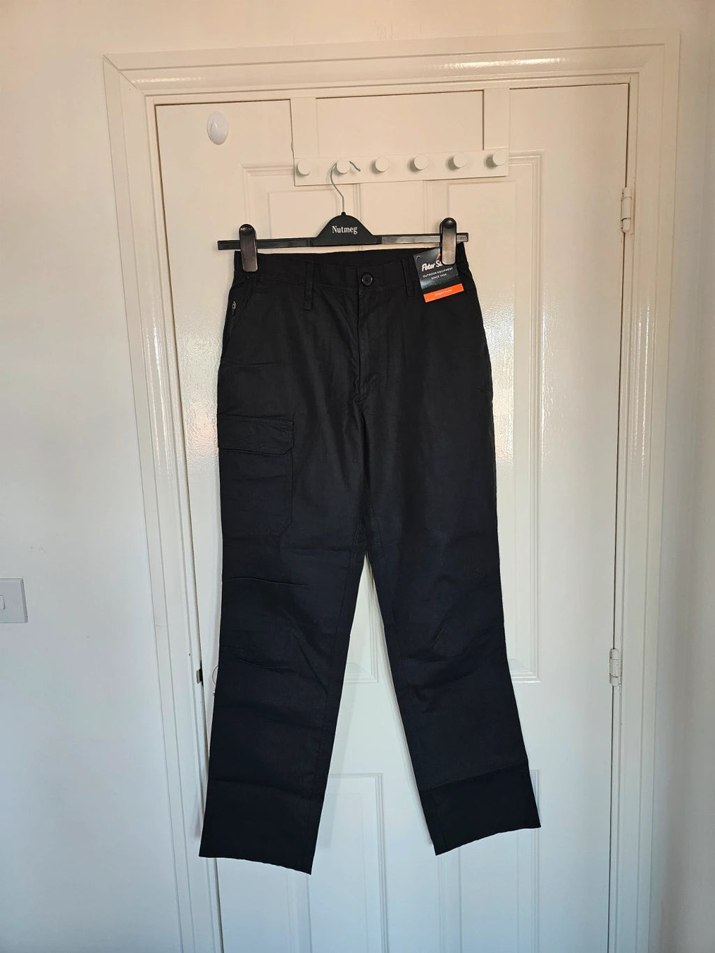 Peter Storm men Ramble II trousers outdoor trekking active water resistant black S/30L